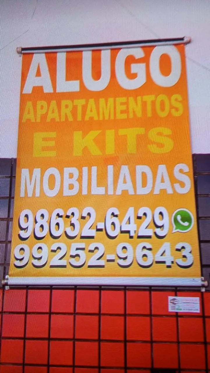 Kitnet com mobilia