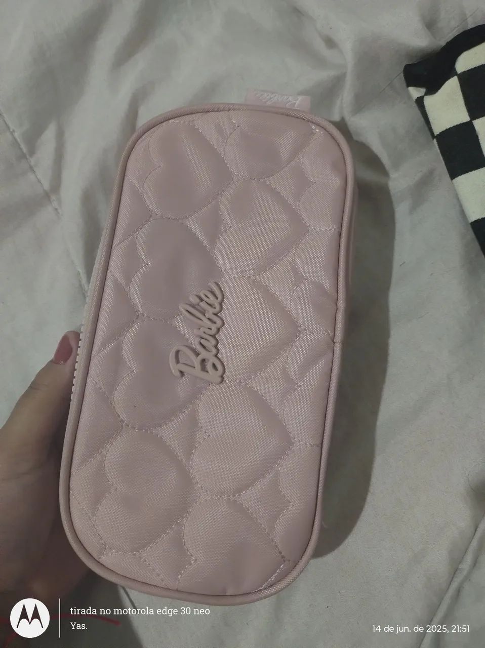 Estojo Barbie Rose