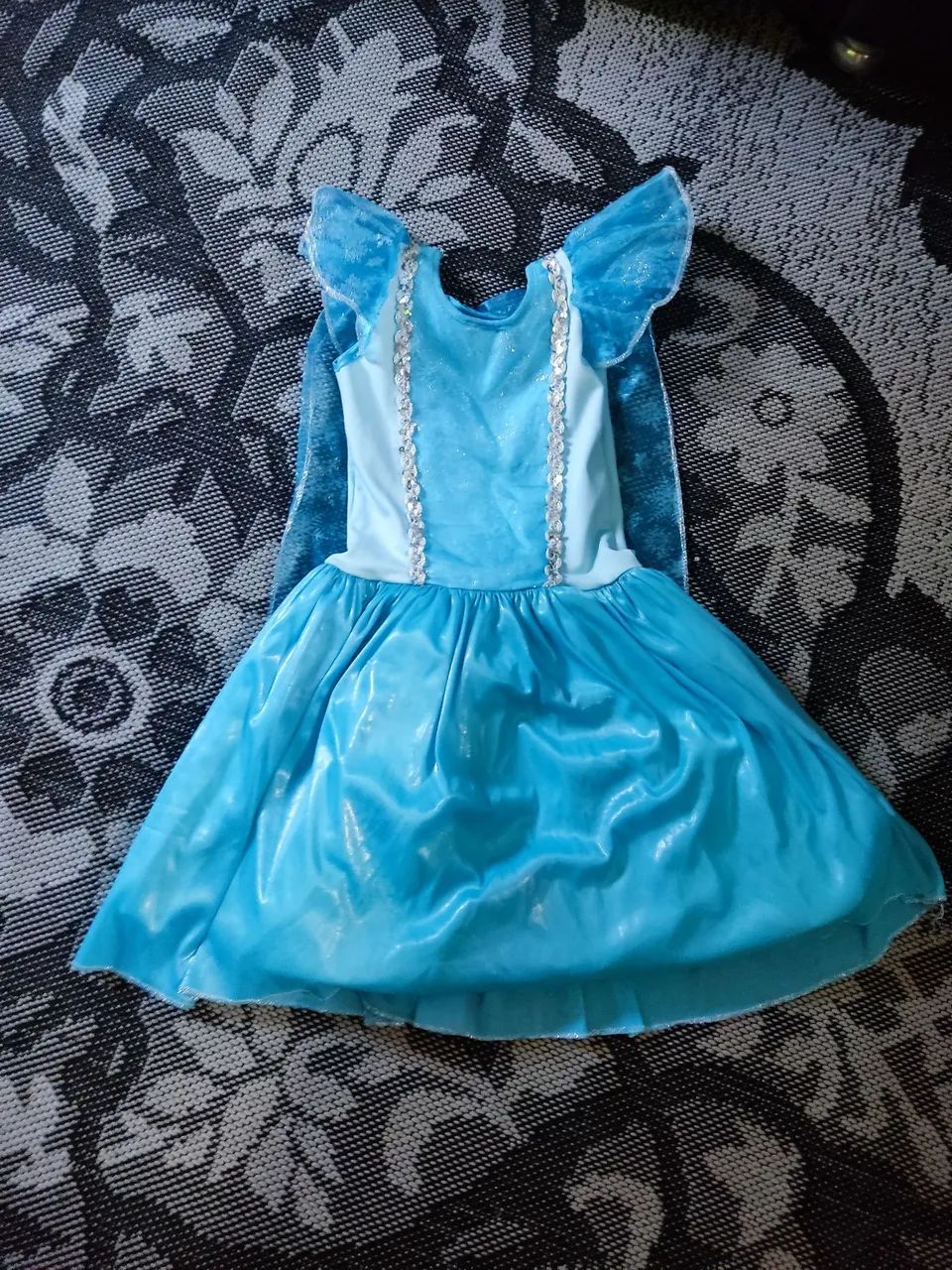 Vestido Infantil Festa Junina e fantasia d Frozen - Foto 4