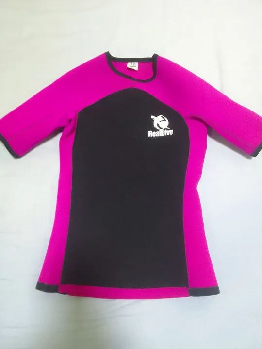 Camiseta de neoprene RealDive - Tamanho P - Foto 2