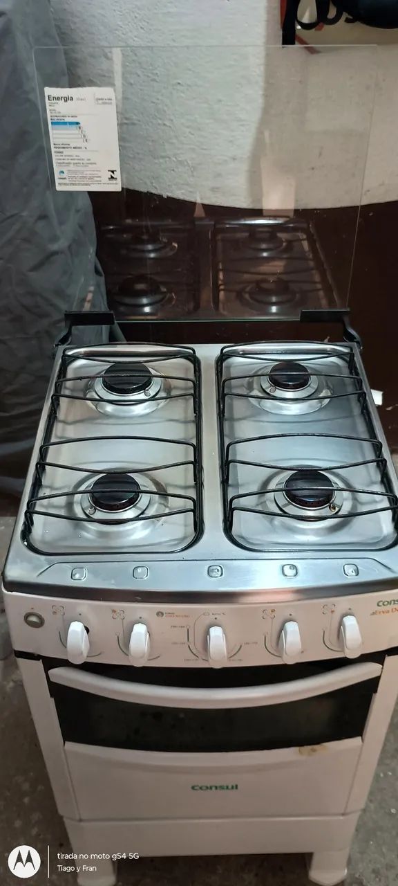 Fogão Consul 4 Bocas Erva Doce - Foto 5
