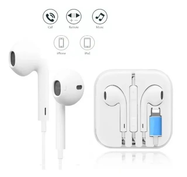 Fone De Ouvido Lightning Para iPhone 7 8 Plus X 11 12 - Foto 2