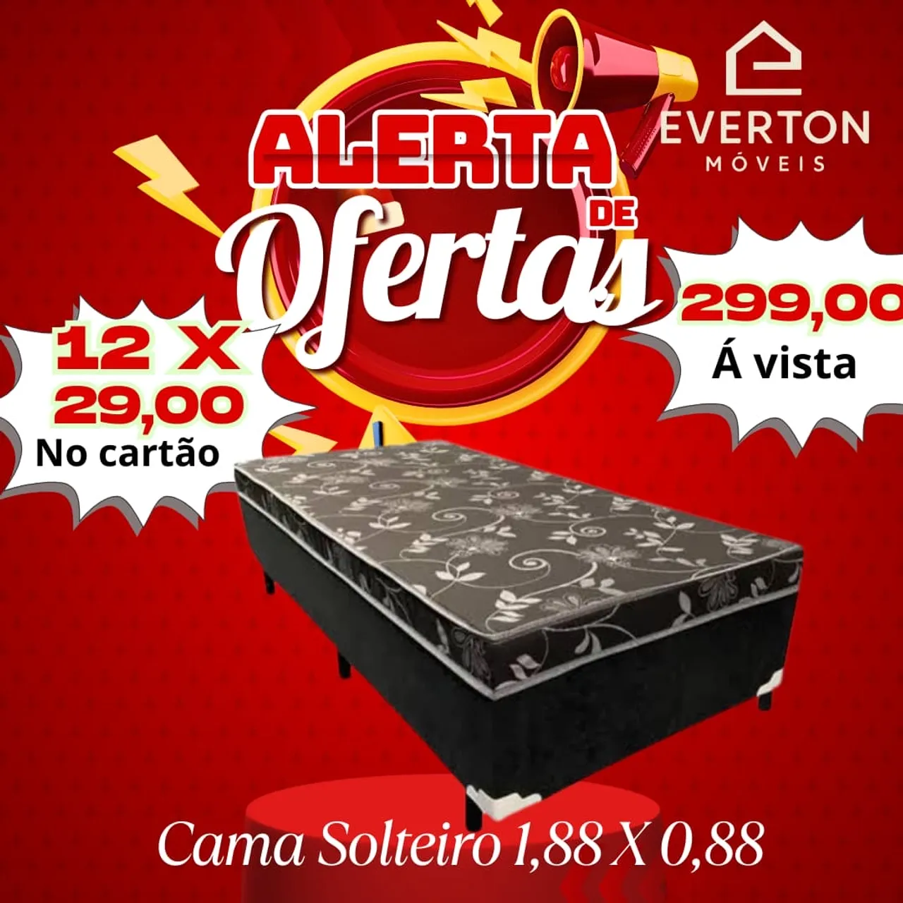 !!CAMA SOLTEIRO!! NOVA!!! PRONTA ENTREGA!!!