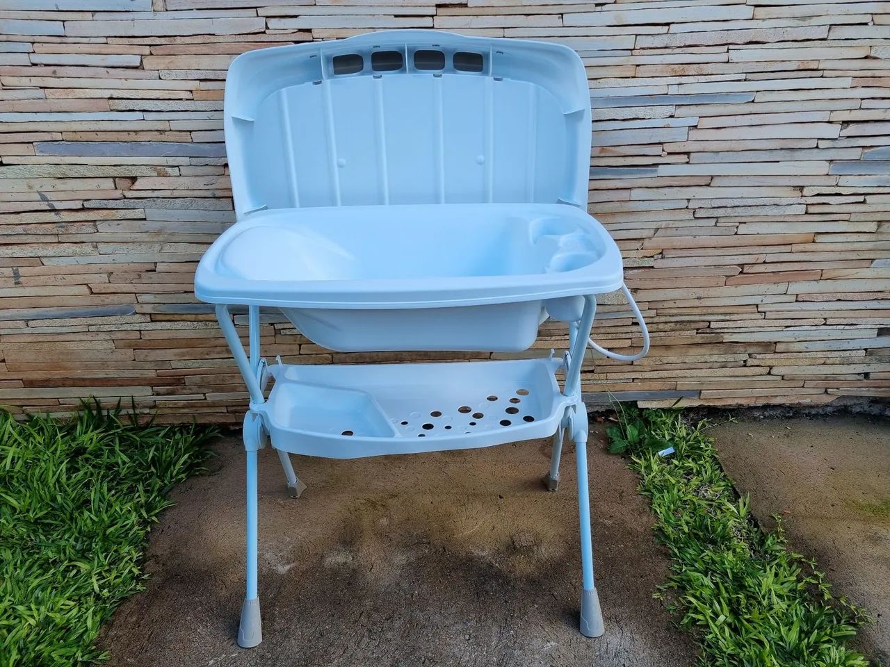 Banheira para Bebê com Suporte - Prática e Segura - Foto 4