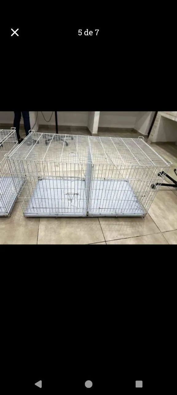 Gaiola para pet Dupla - Foto 5