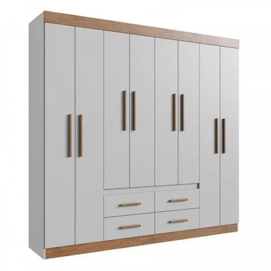 Guarda roupa casal 8portas 100% MDF 