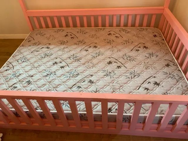 Cama Montessoriana (casinha) Casal Infantil c/ colchão - Foto 3