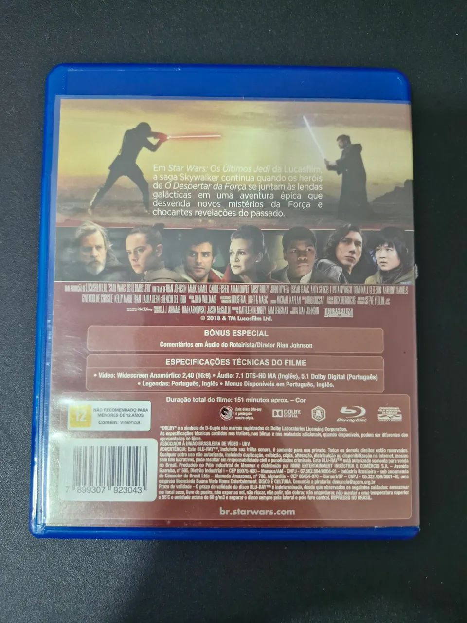 Star Wars: Os Últimos Jedi (BLU-RAY) - Foto 2