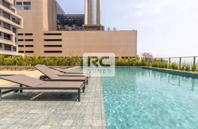 Apartamento mobiliado para aluguel, 1 quarto, com 57m² de área, 1 vaga, Vila da Serra - No