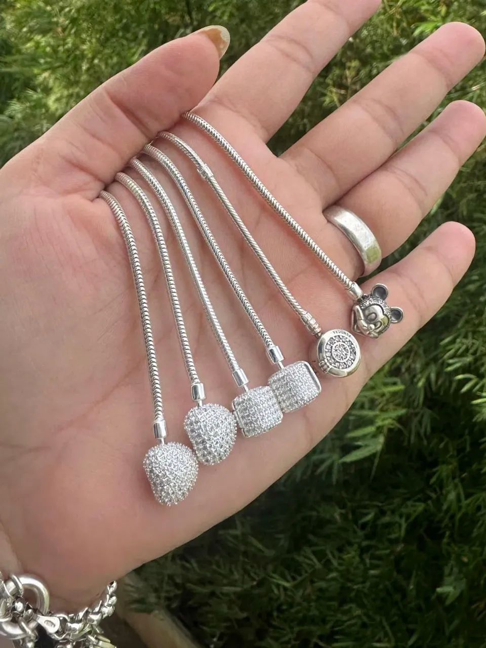 Pulseiras para pingentes - Prata 925