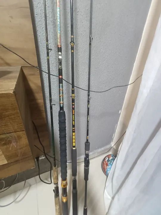 Lote de Varas de Pesca