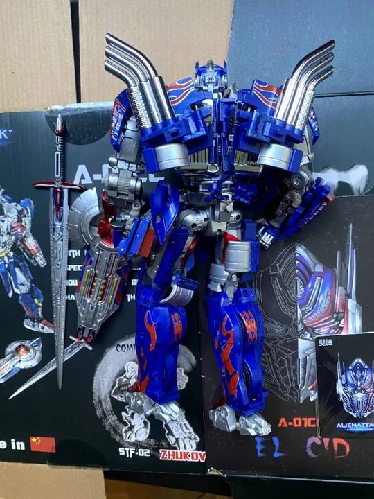 Transformers A-01CC EL CID (Optimus Kalibur) Autobot - Foto 3