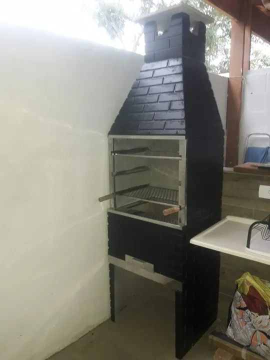 Churrasqueira pré moldada com frete grátis!  - Foto 5