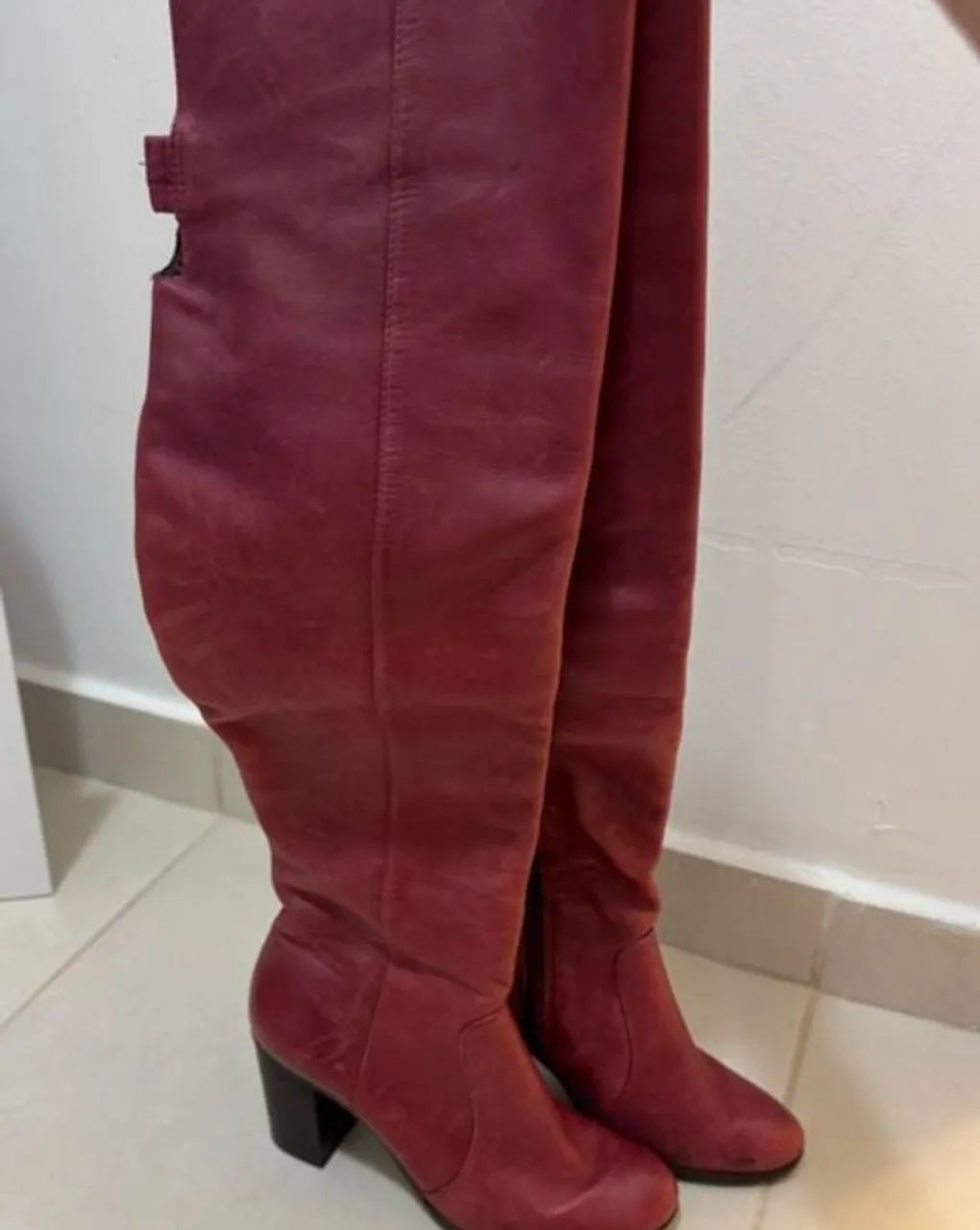 Bota  cano alto 