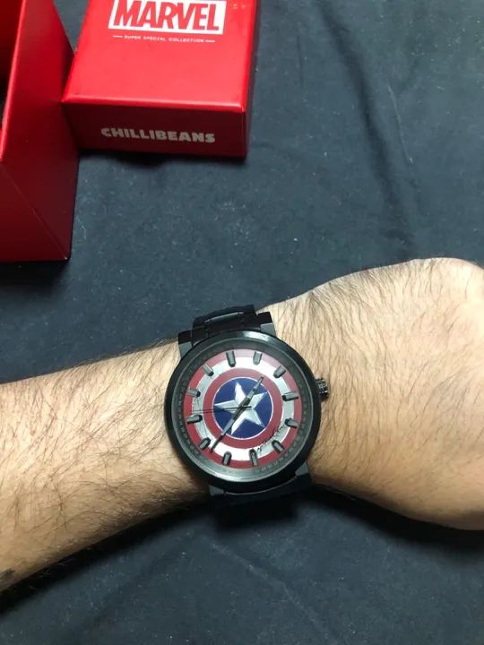 Relógio Marvel Captain America - Chilli Beans - Foto 3