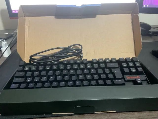 Teclado Redragon Kumara - Switch Blue - Foto 4