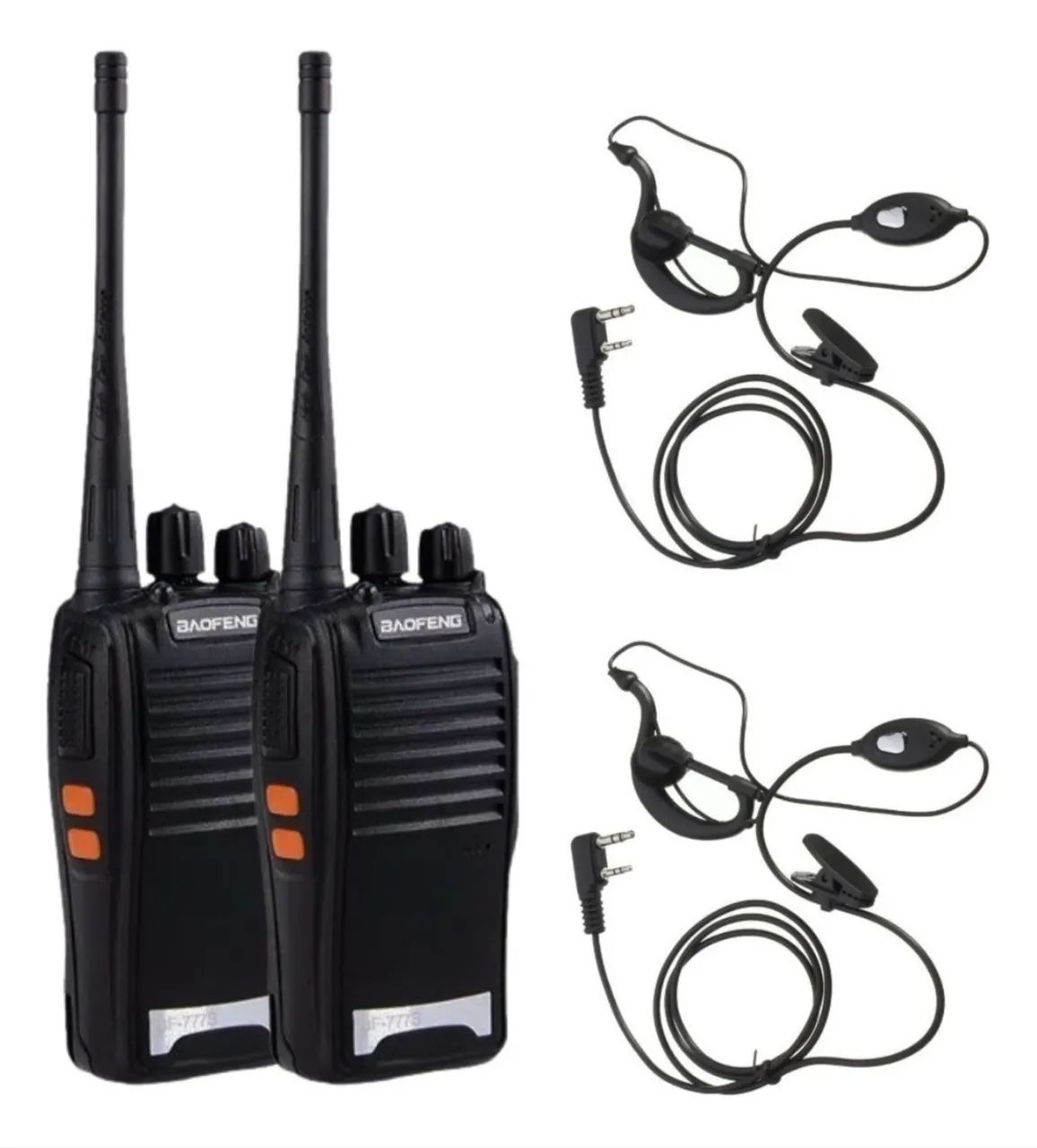 Kit 04 Rádios Comunicadores Baofeng 777s Original - Foto 3