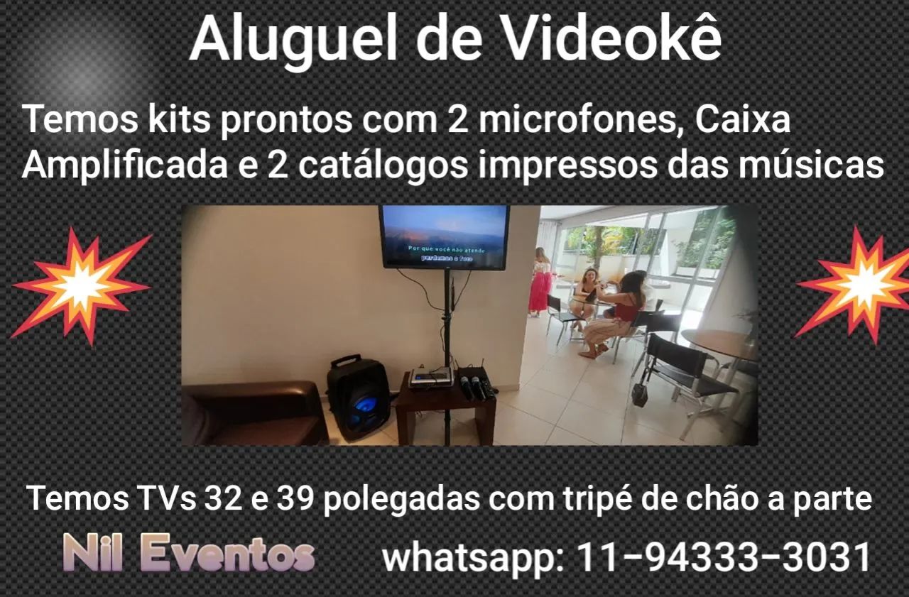 Karaokê - Para Festas e Eventos Comemorativos 