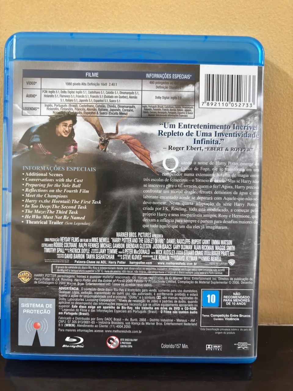 Harry Potter e o Cálice de Fogo - Blu-ray - Foto 2