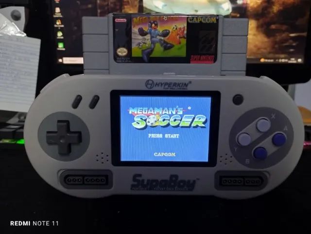 Jogo Super Nintendo Megaman Soccer - Foto 2