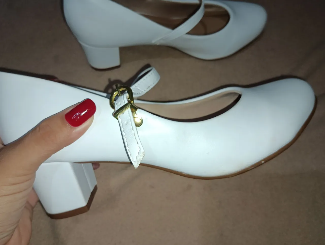 Sapato branco