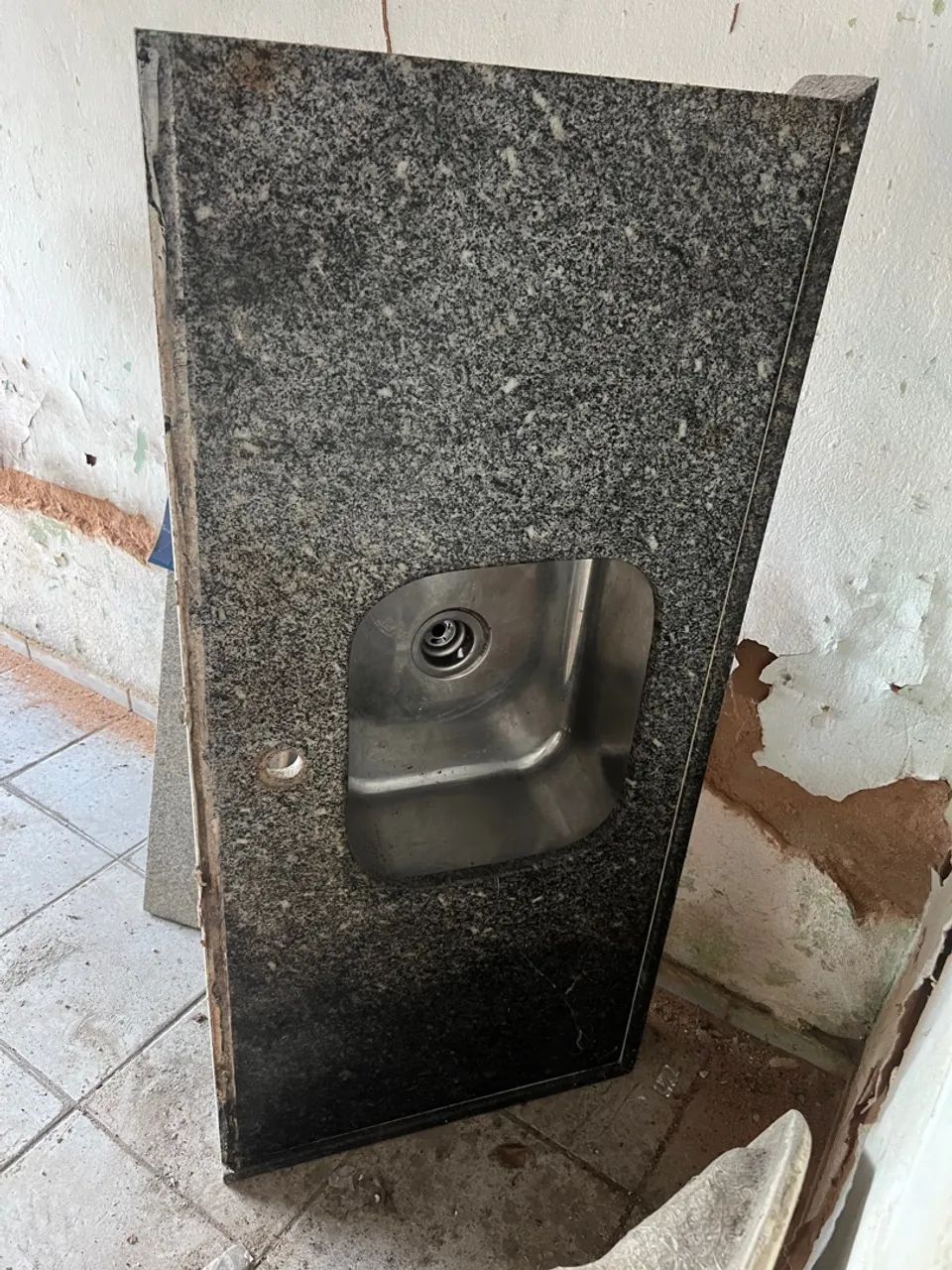 Cuba de Granito com e bancada de mármore - Cubas e Pias - Messejana ...