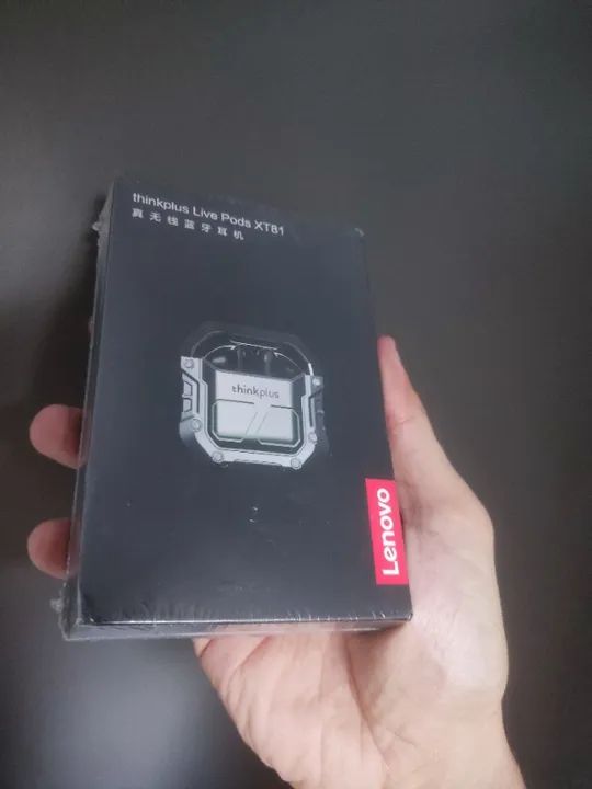 Fones de Ouvido LIVEpods XT81 Bluetooth Preto - Lenovo - Novo - Foto 5