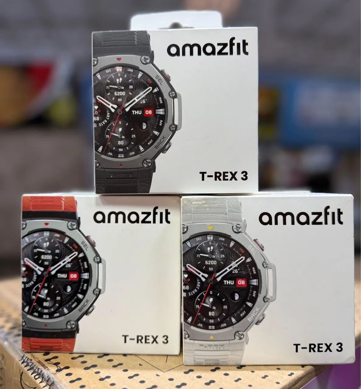Smartwatch Amazfit T-Rex 3 Lacrado NOVO NA CAIXA 