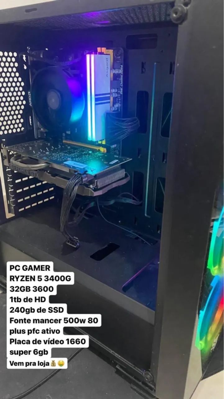 Amd Ryzen Ryzen 3400g 1660 Super Sistem Gaming SmartPC, AMD Ryzen