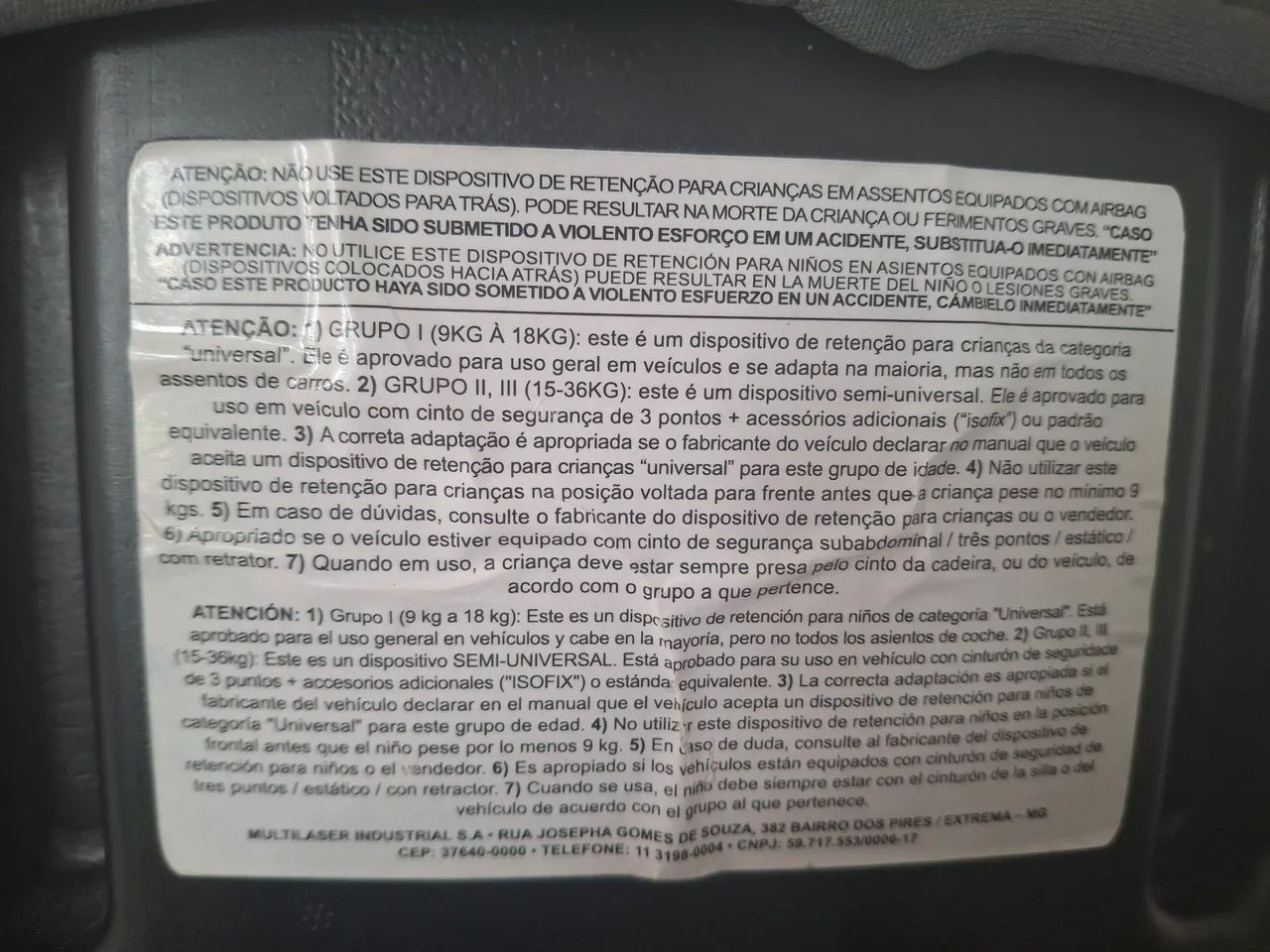 Cadeira Infantil Fisher-Price Isofix - Foto 4
