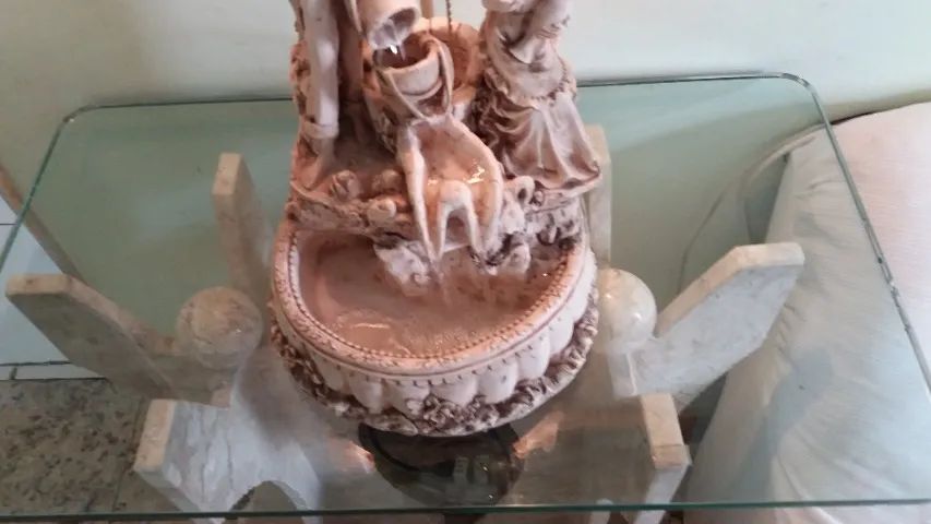 Abajur com luminária e fonte - Foto 4