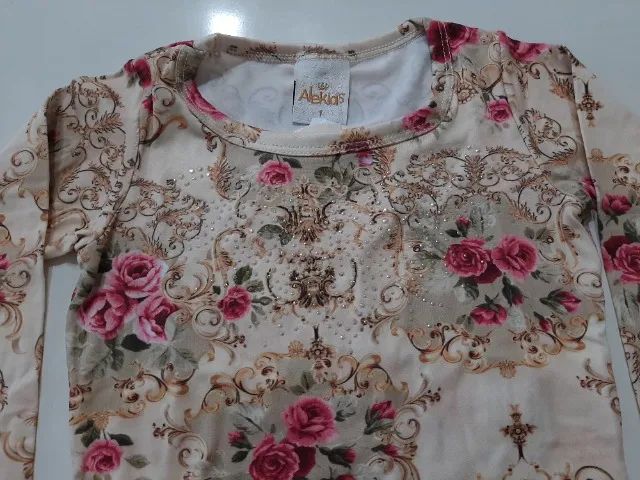 NOVO Conjunto Inverno Infantil Menina Pelúcia - Foto 5