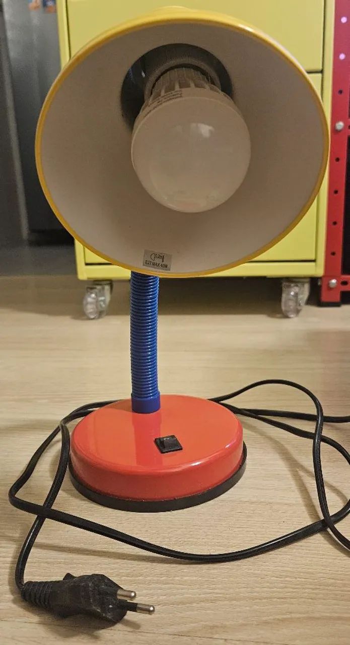 Luminária de mesa colorida Tok&Stok - Foto 2