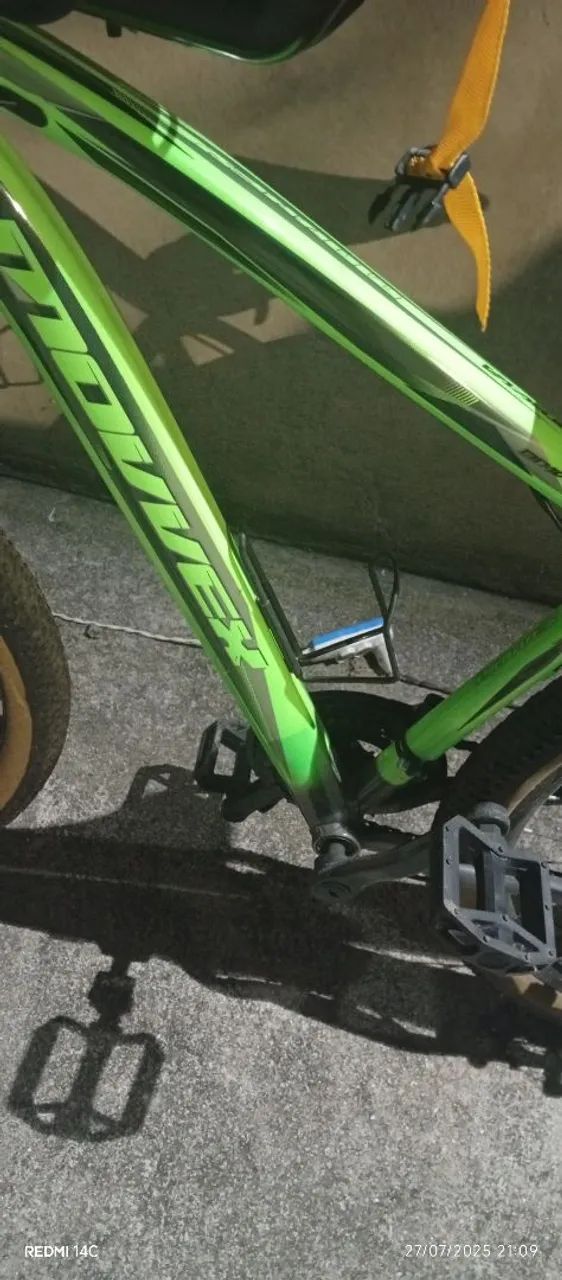 Bicicleta Mountain Bike Verde - Perfeita para Aventura - Foto 4