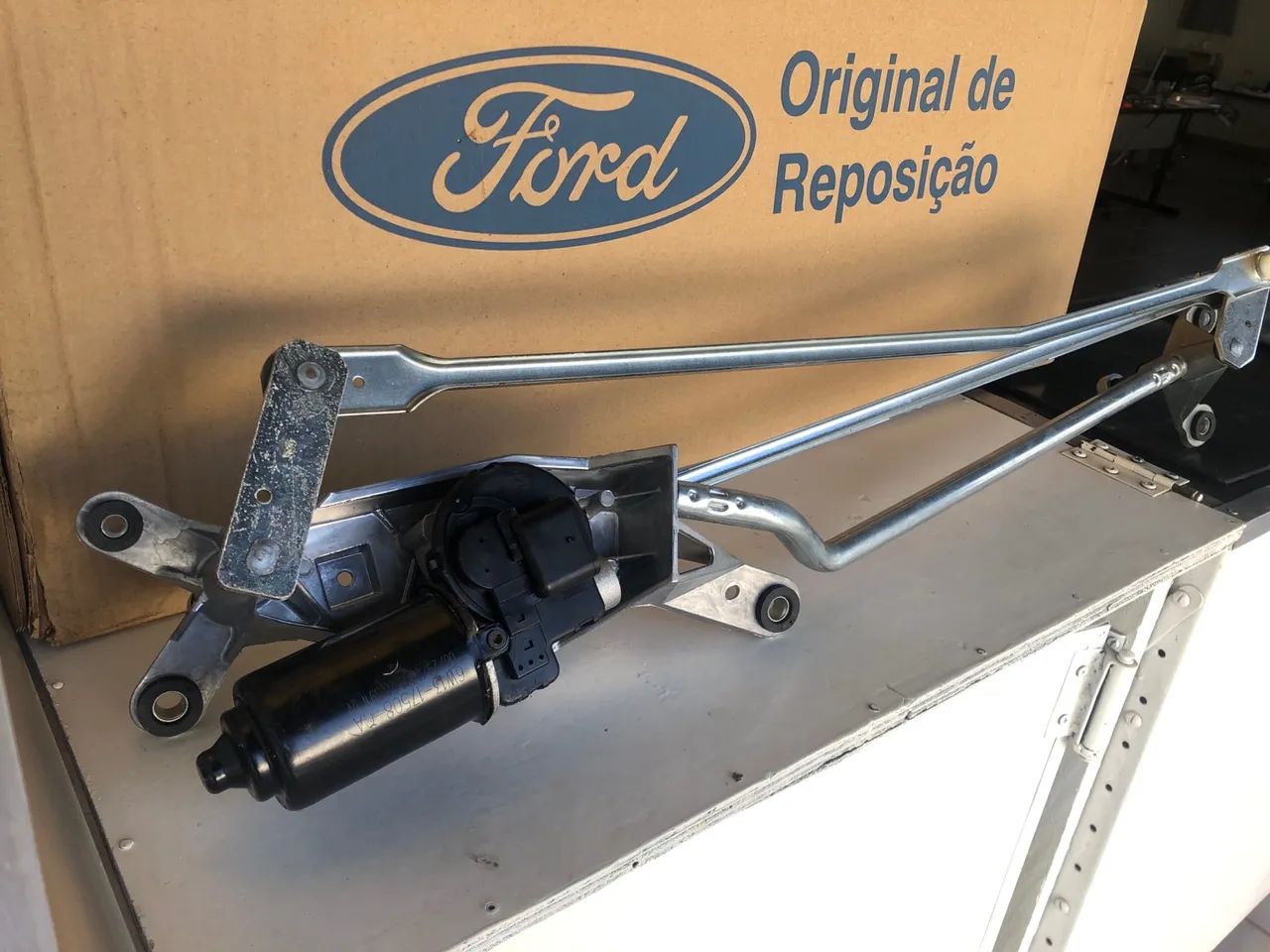 Motor do limpador Pára-brisa F250 F350 F4000 98/05  - Foto 5