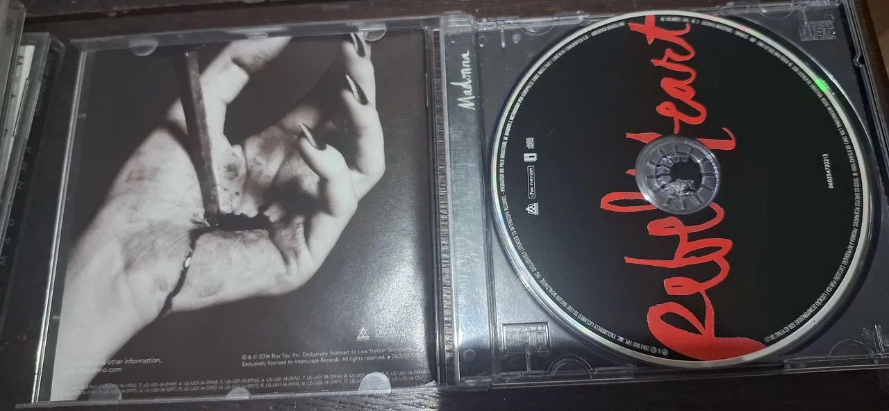 CD Rebel Heart - Madonna - Foto 2