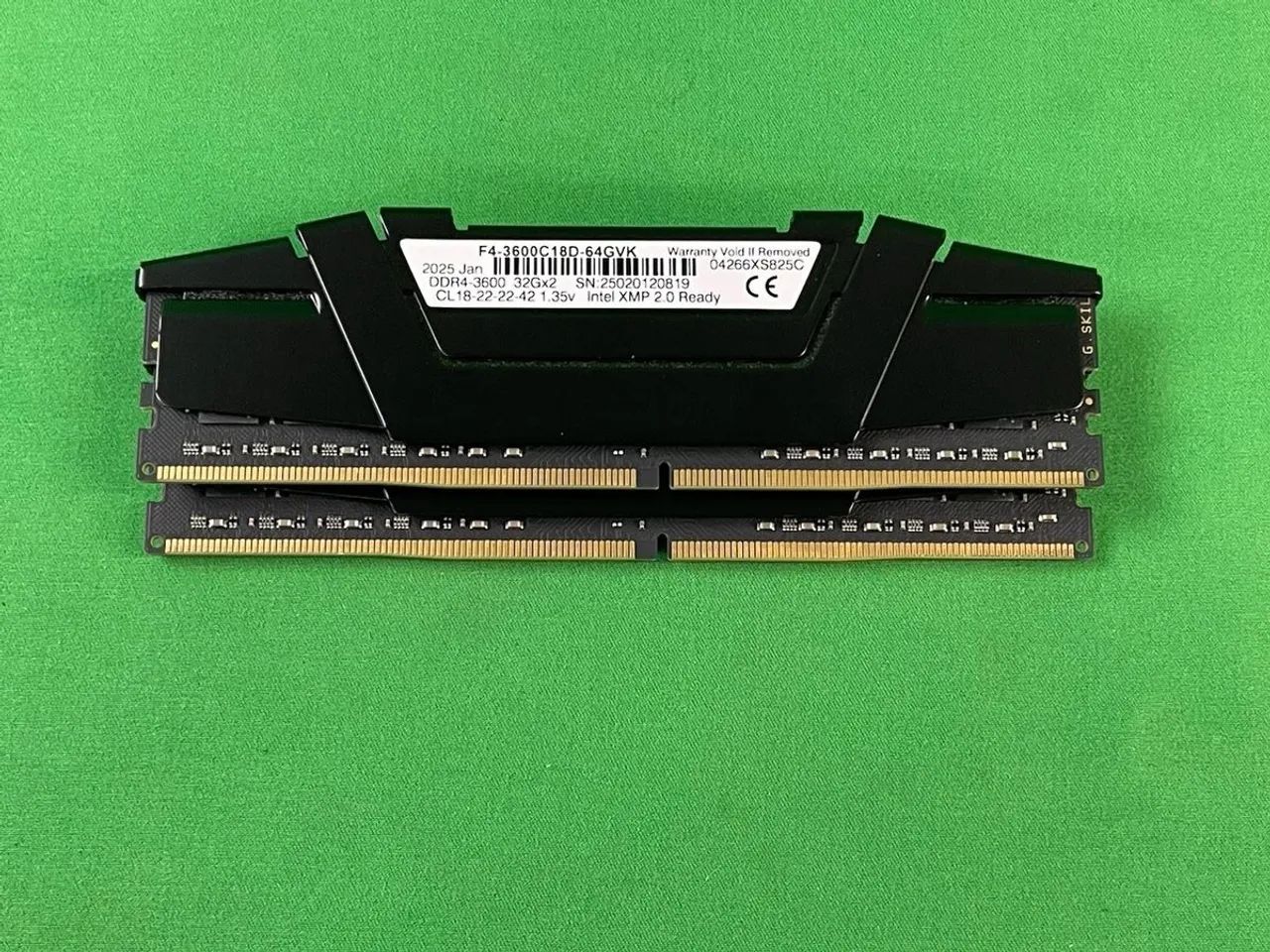 Memória RAM G.Skill RIP JAWS V 64gb (32x2) DDR4 64166984558209121