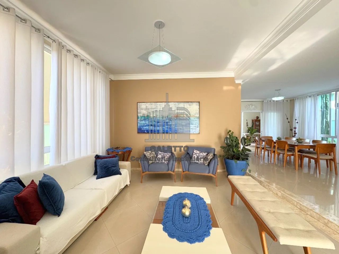 Casa sobrado para venda e locação, Zurich Dorf, Valinhos, com 3 suítes e piscina - Foto 3
