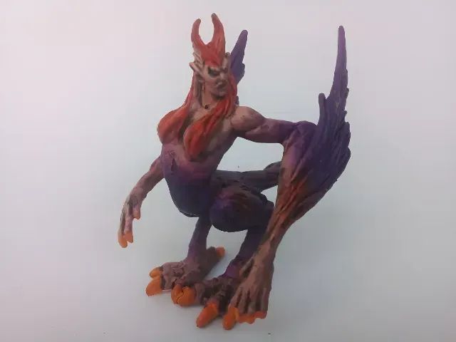 Miniatura Harpia Galeria De Monstros Dtc + Card - Foto 3