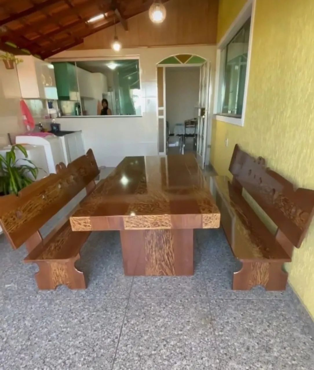 Mesa de ardósia 64302124861185122