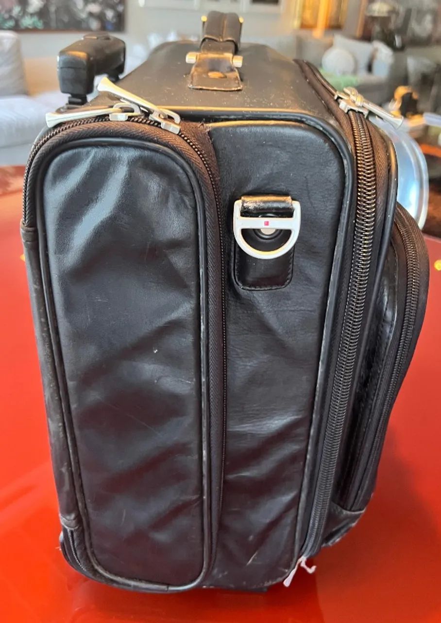 Mala de Couro legítimo U.S LUGGAGE - Foto 2
