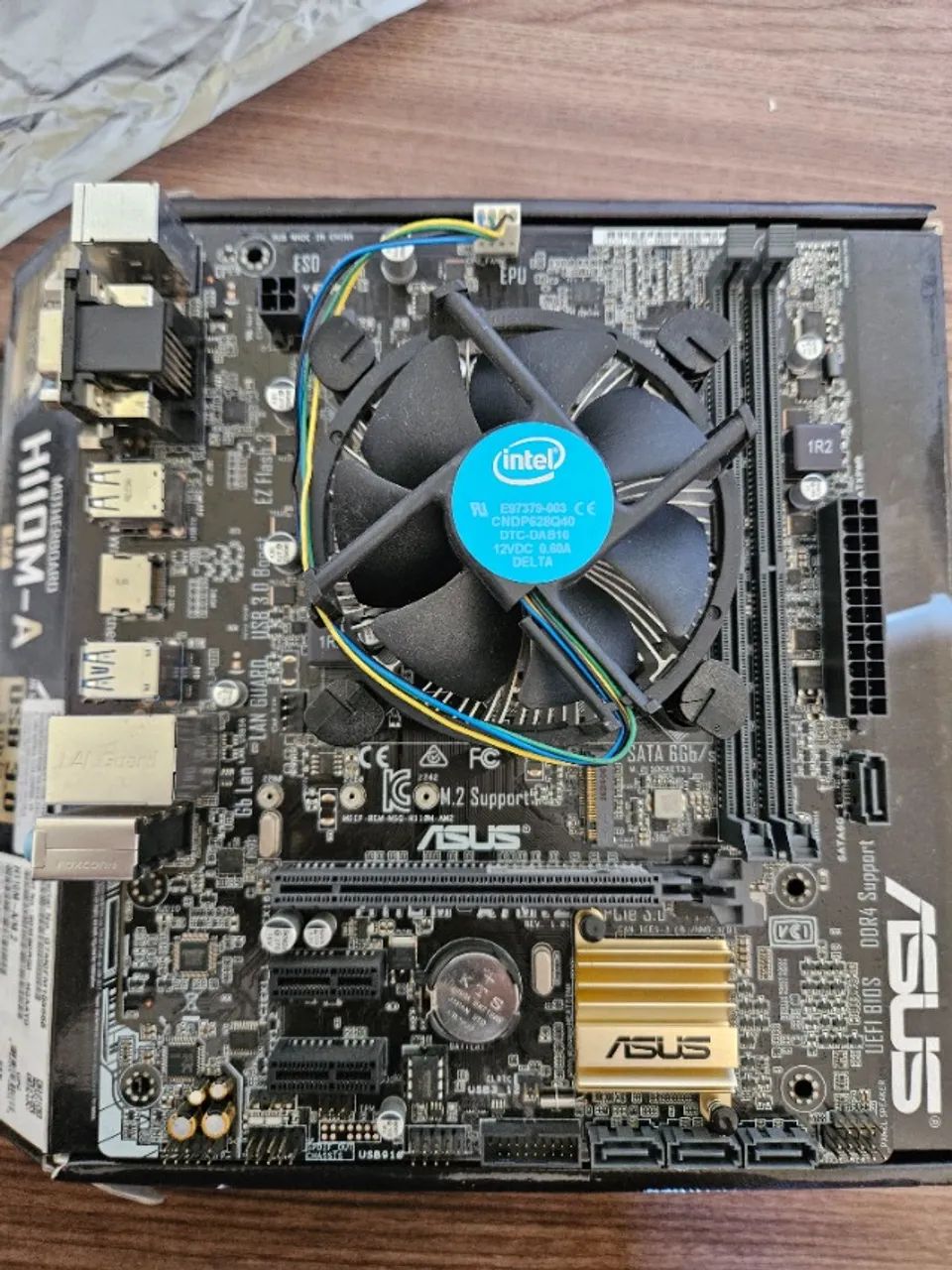 Kit I7 e placa mãe Asus H110M-A M.2 - Peças de Hardware - Cruzeiro