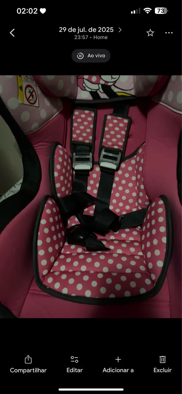 Cadeirinha para carro infantil64595873247618123