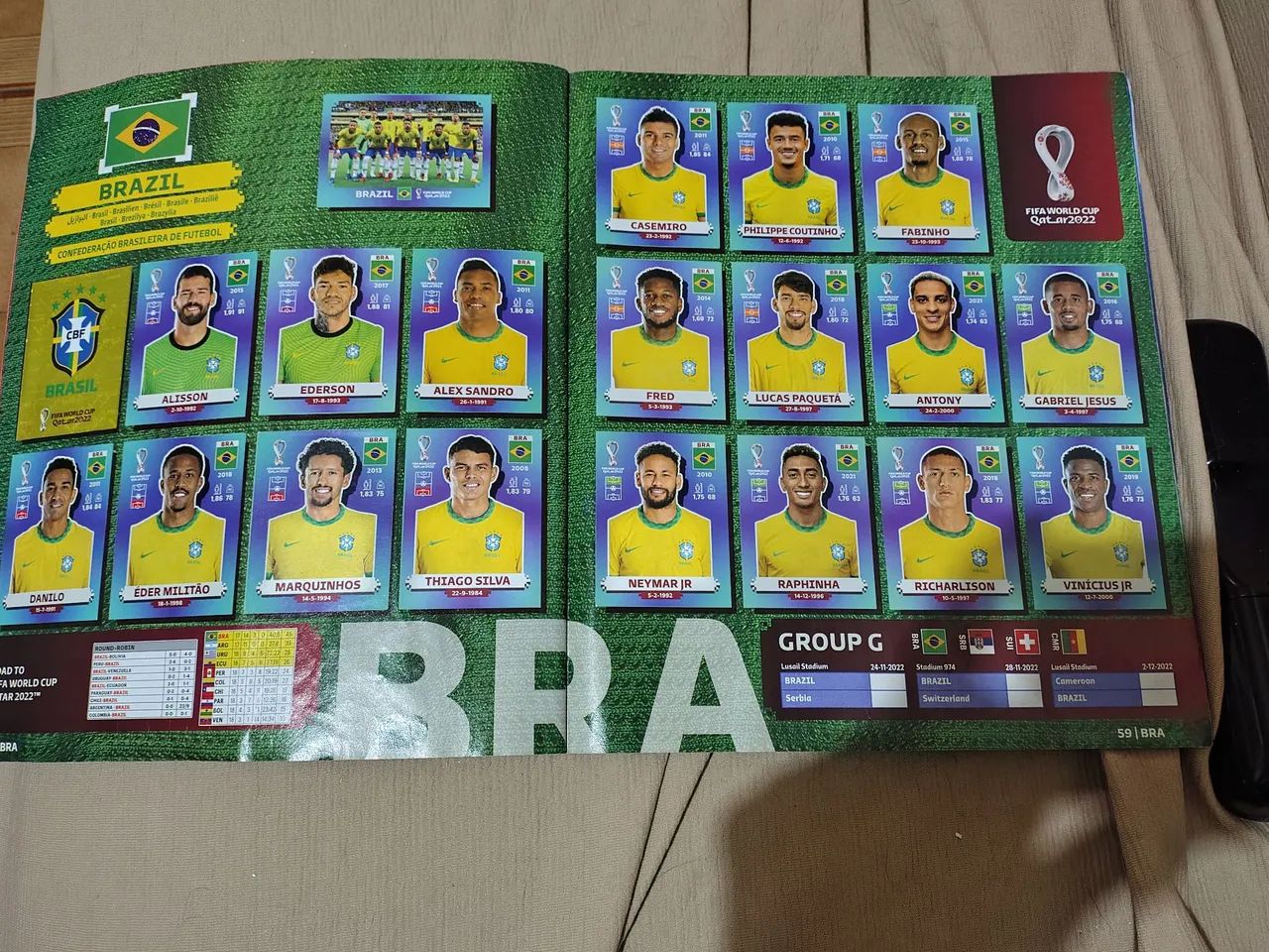 Álbum capa mole copa do mundo de 2022 completo  - Foto 4