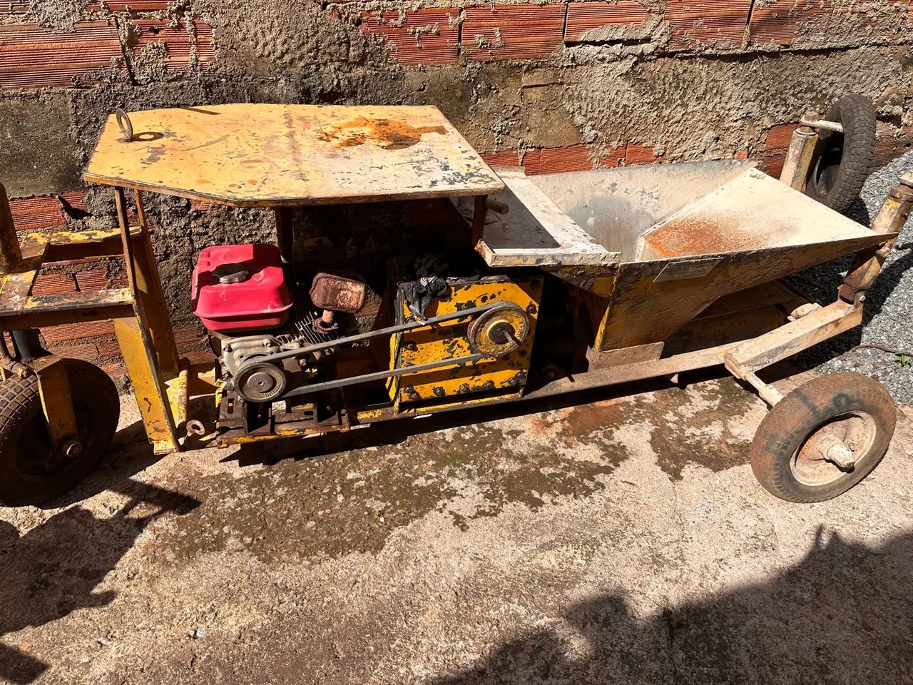 Máquina de meio fio 