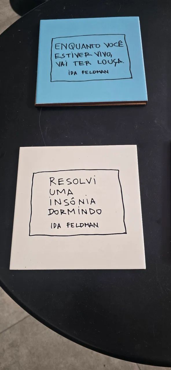 Conjunto de quadro de azulejos com gancho para pendurar - Foto 4