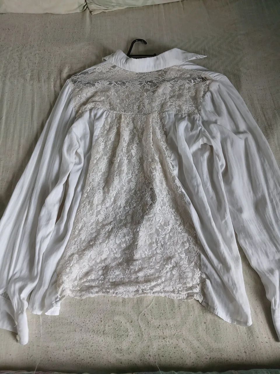 Camisa,  blusa branca  - Foto 4