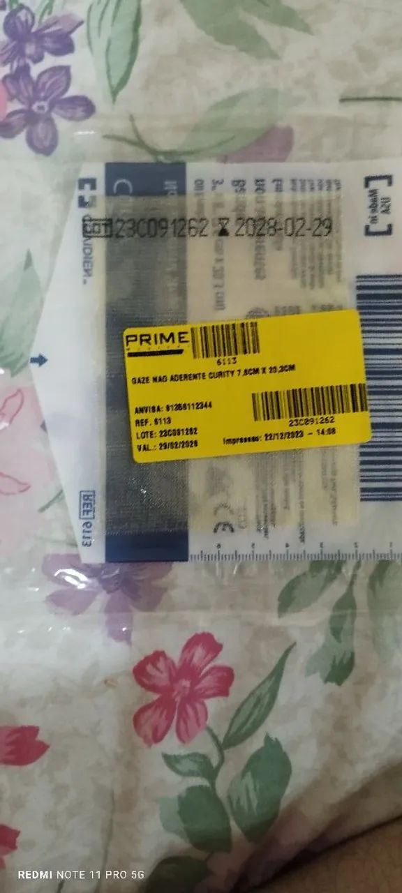 Gaze não aderente Curity 7,6cm x 20,3cm. - Foto 3