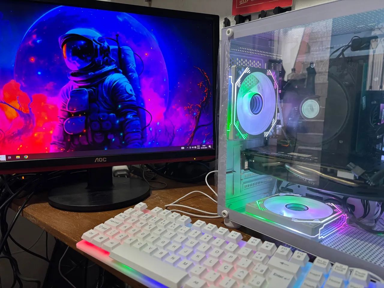 PC Gamer Pichau - i5 7ª Geração + GTX 1060 6GB + SSD (Roda GTA V, CS2