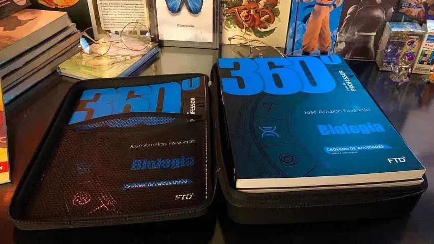 Biologia 360 ftd / Coleção Completa de Biologia / Ensino Médio Vestibular / Pronta Entrega